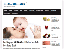 Tablet Screenshot of beritakesehatan.com